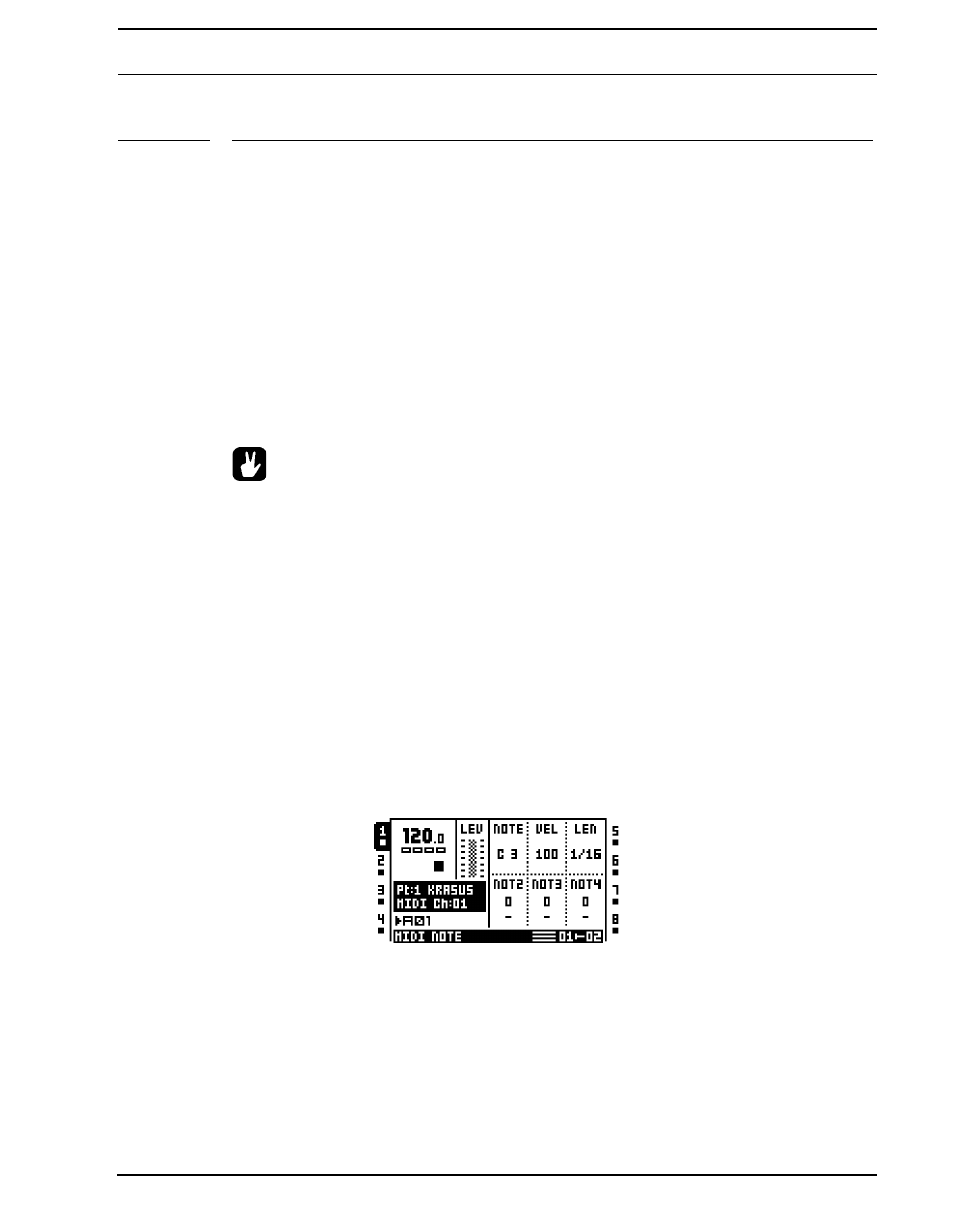 The midi sequencer, Accessing the midi sequencer, How midi is routed | Accessing the midi sequencer how midi is routed | Elektron Octatrack User Manual | Page 123 / 189