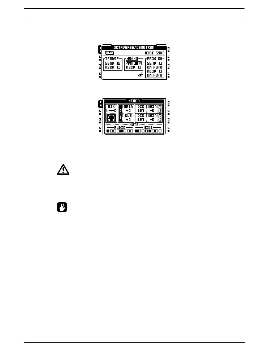 Thru machines method | Elektron Octatrack User Manual | Page 132 / 189