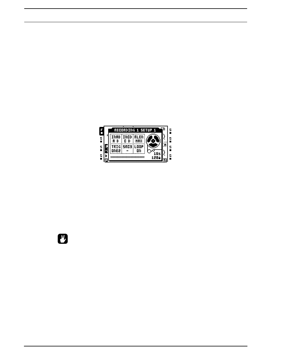 Sampling using recorder trigs, Playback of captured recorder samples | Elektron Octatrack User Manual | Page 144 / 189