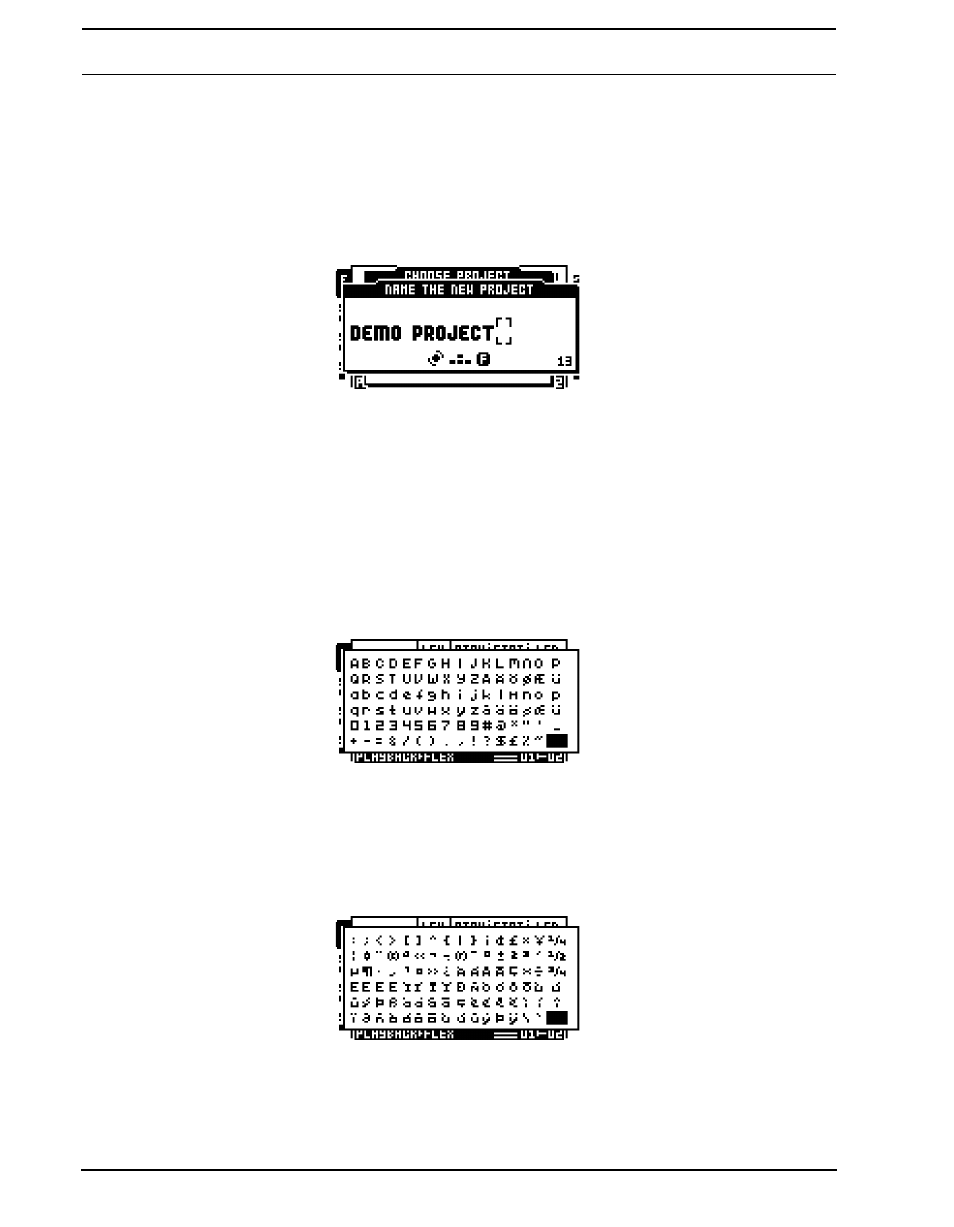 The naming menu, Pop-up menu naming | Elektron Octatrack User Manual | Page 26 / 189