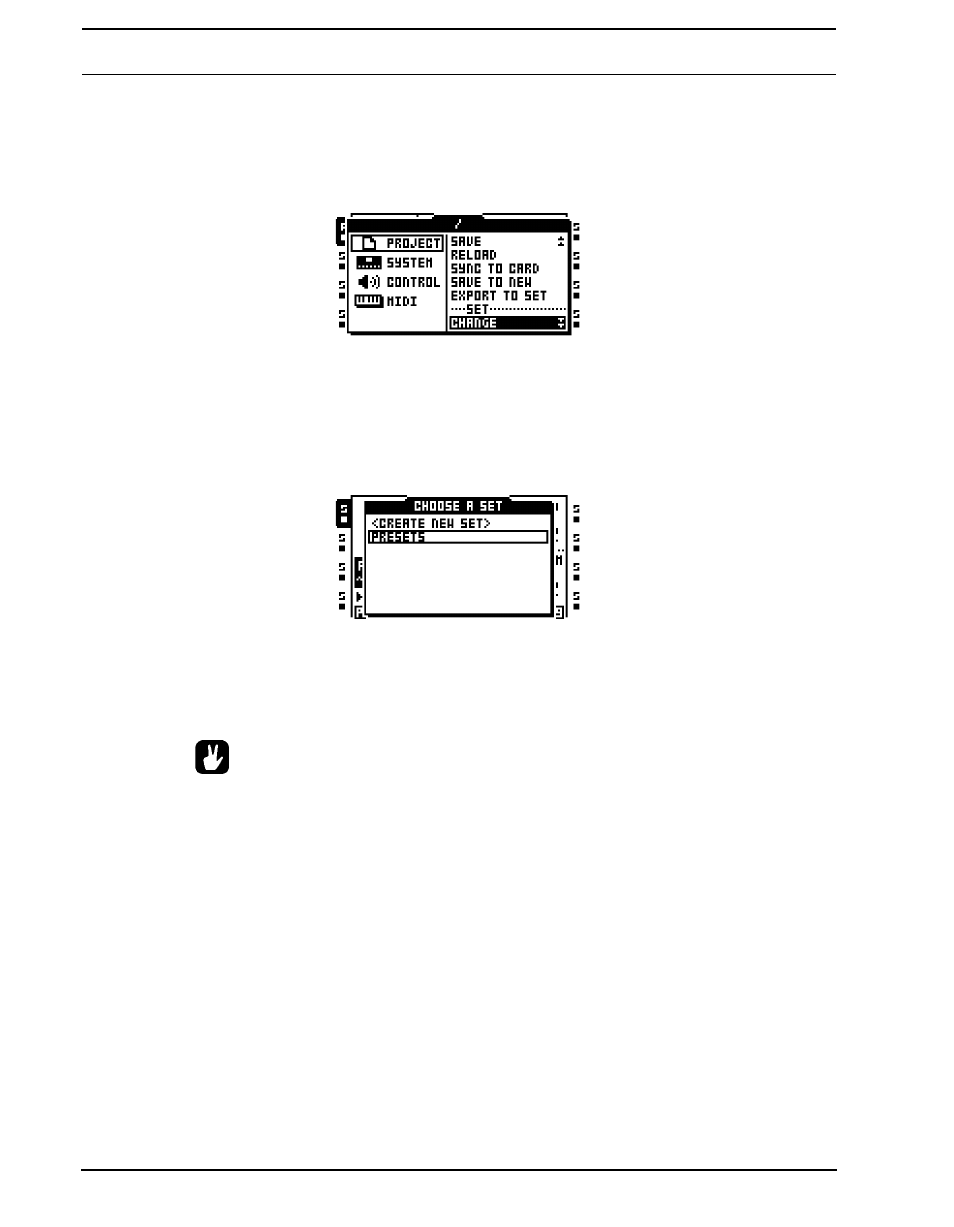 Loading a project | Elektron Octatrack User Manual | Page 30 / 189