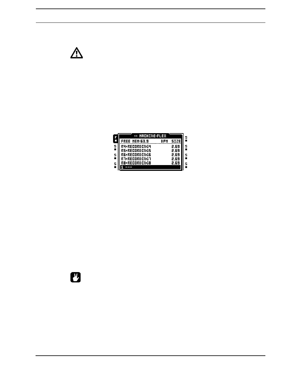 Loading from the quick assign menu | Elektron Octatrack User Manual | Page 39 / 189