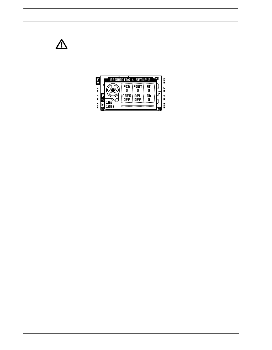 Recording setup 2 menu | Elektron Octatrack User Manual | Page 64 / 189