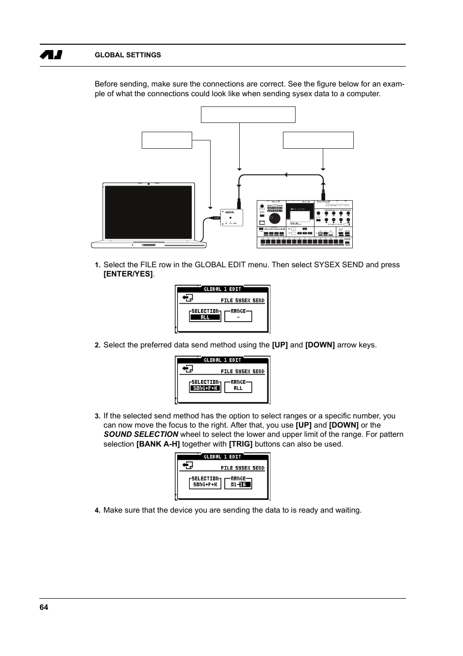 Elektron Machinedrum User Manual | Page 72 / 126