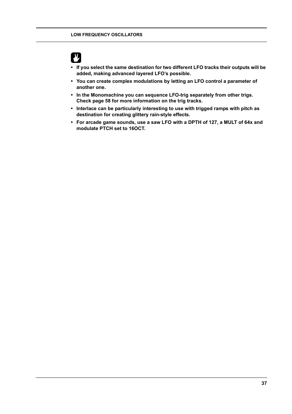 Elektron Monomachine User Manual | Page 45 / 158