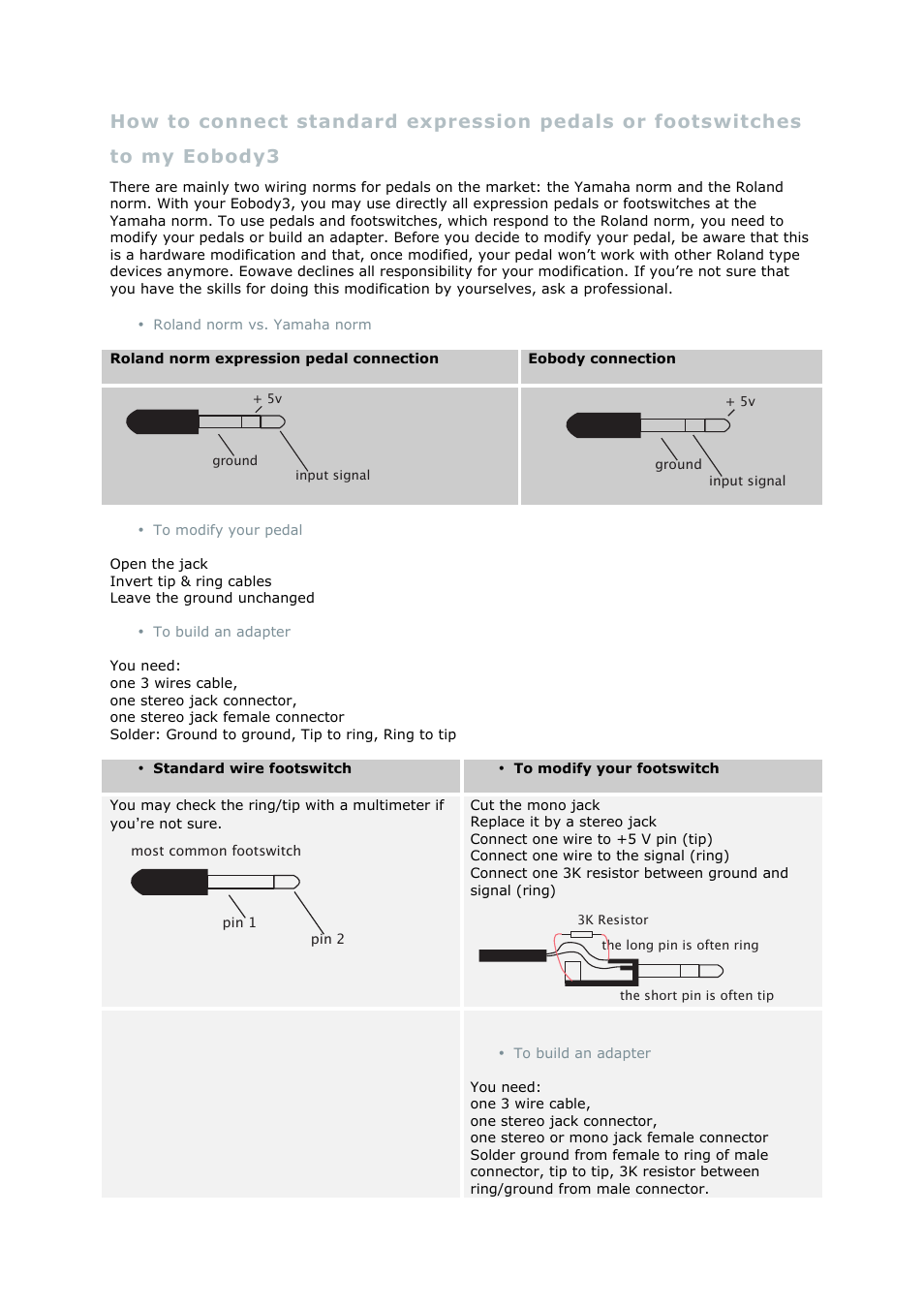 Eowave Eobody3 User Manual | Page 14 / 19