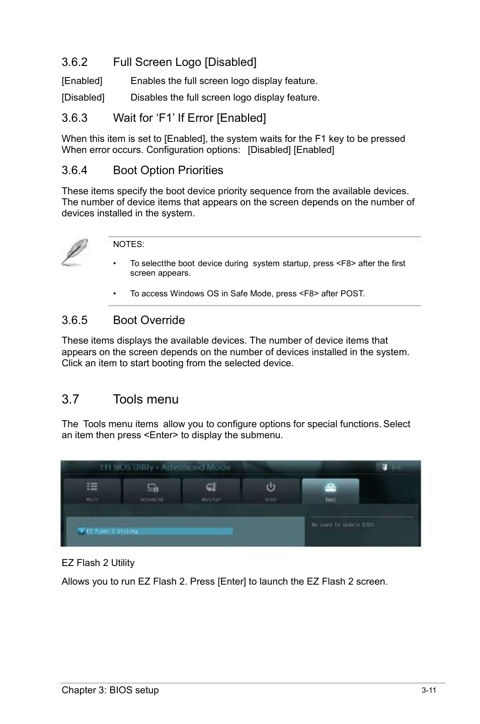 7 tools menu | faytech Industrial Motherboard Series User Manual | Page 41 / 44