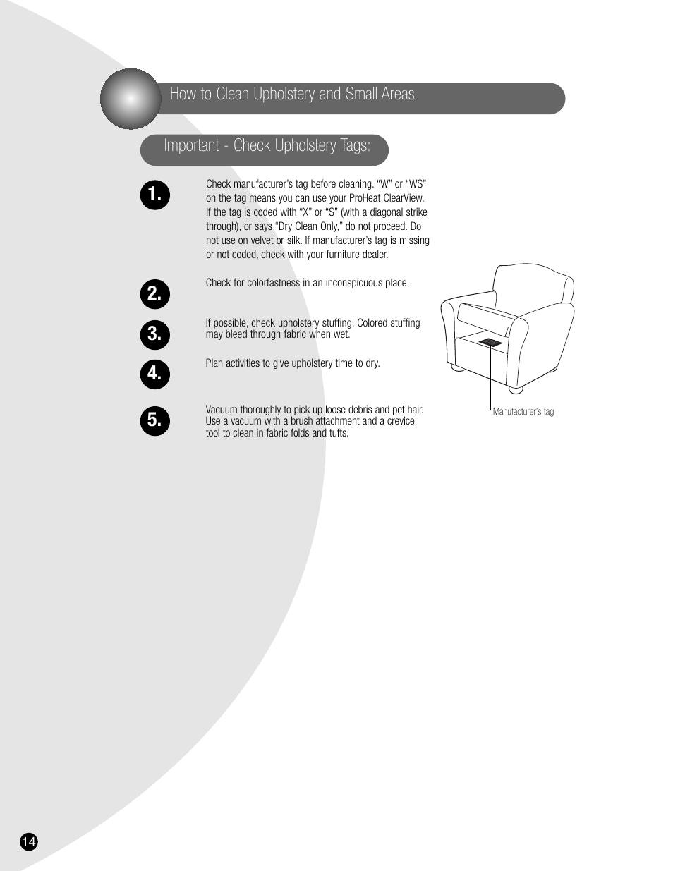 Bissell 8905 User Manual | Page 14 / 24