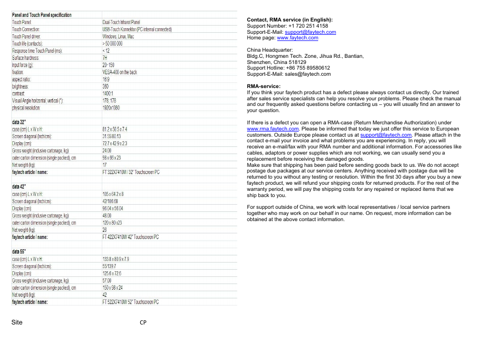 Ole_link5, Ole_link6, Ole_link8 | Ole_link9 | faytech 55'' Touch PC User Manual | Page 13 / 20