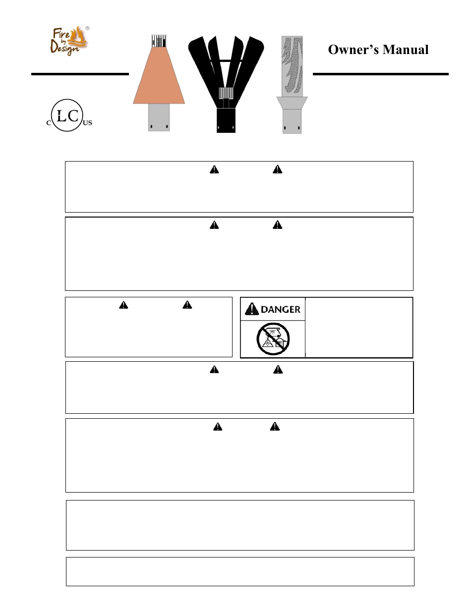 Fire By Design AUTOMATED TIKI TORCH User Manual | 12 pages