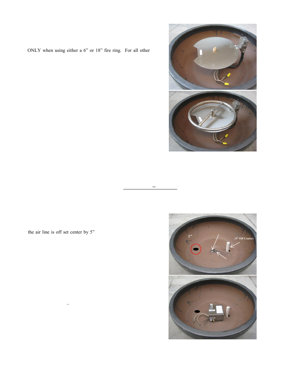 Installation – propane | Fire By Design AWEIS User Manual | Page 6 / 13