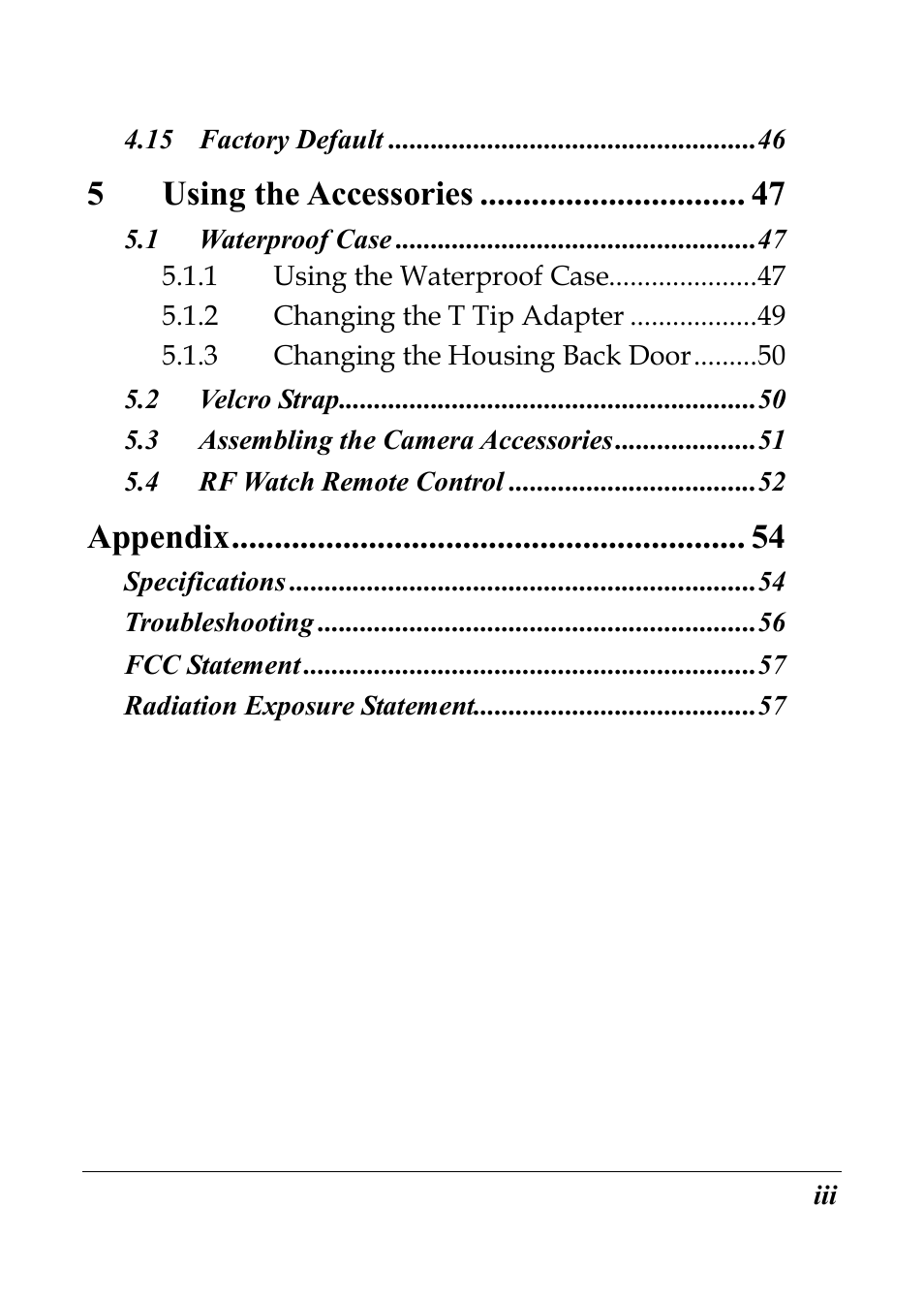 Flylink Full HD WIFI User Manual | Page 4 / 69