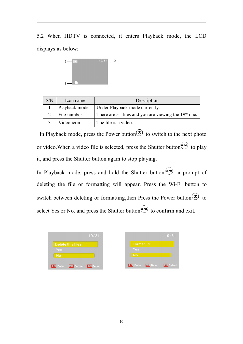 Flylink Full HD WIFI User Manual | Page 10 / 14