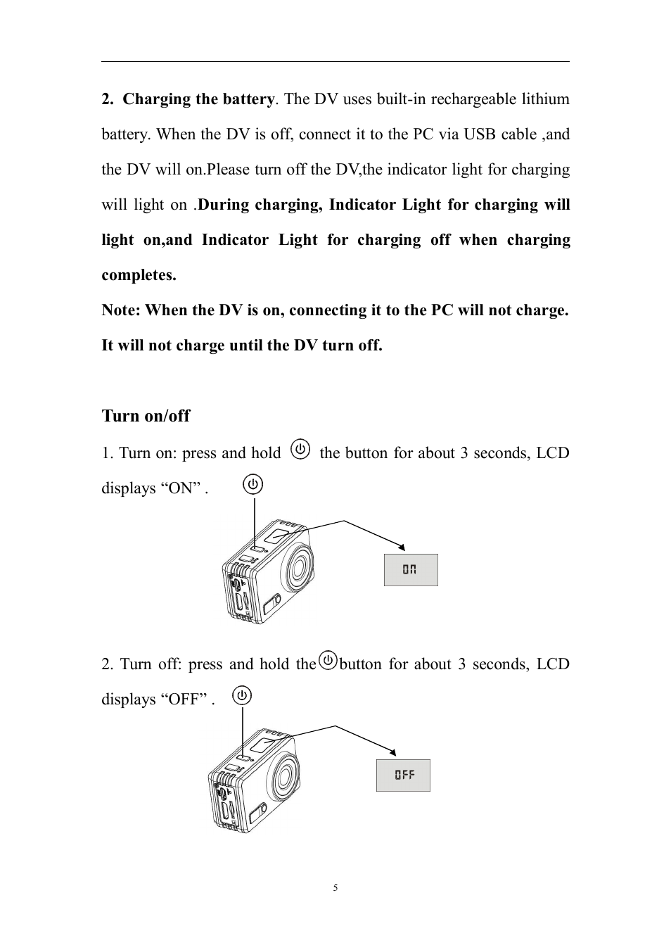 Flylink Full HD WIFI User Manual | Page 5 / 14