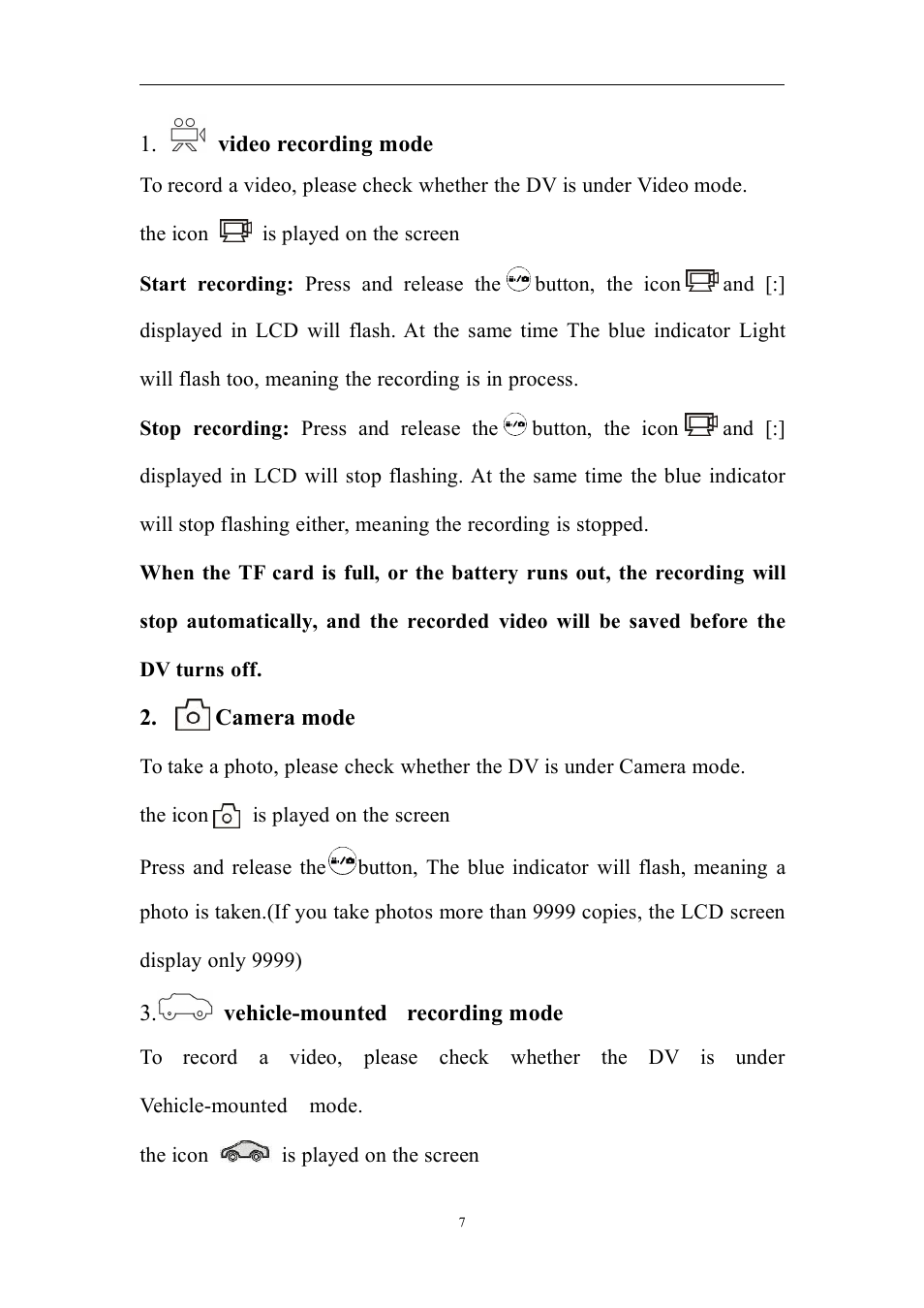 Flylink Full HD WIFI User Manual | Page 7 / 14
