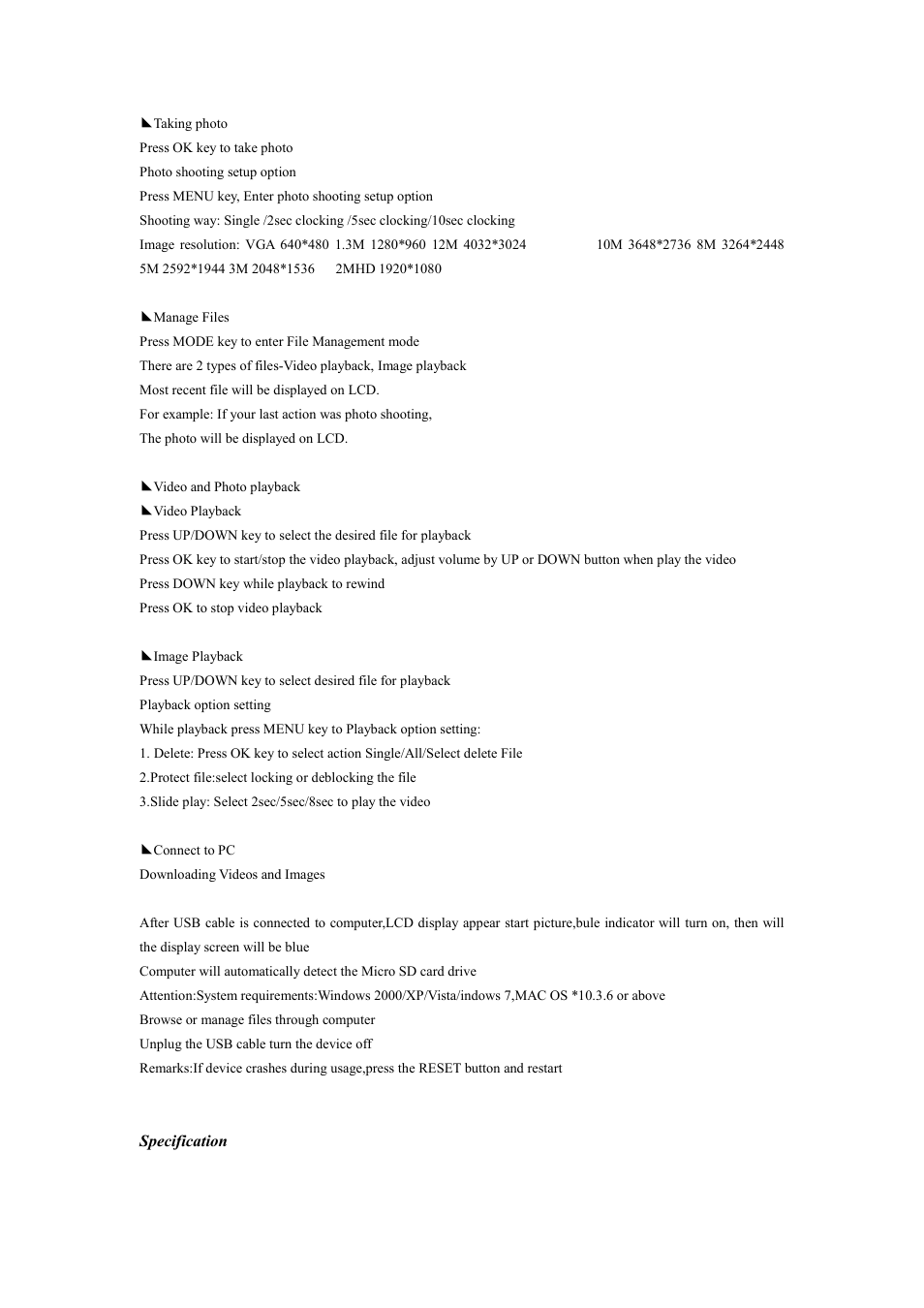Flylink Full HD G-sensor GPS User Manual | Page 6 / 7