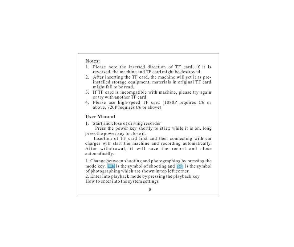 Flylink Full HD G-sensor GPS User Manual | Page 7 / 17