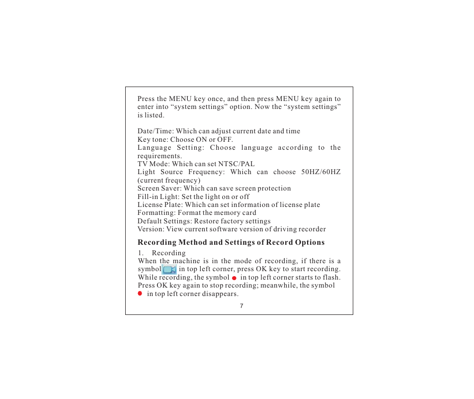 Flylink Full HD G-sensor GPS User Manual | Page 8 / 17