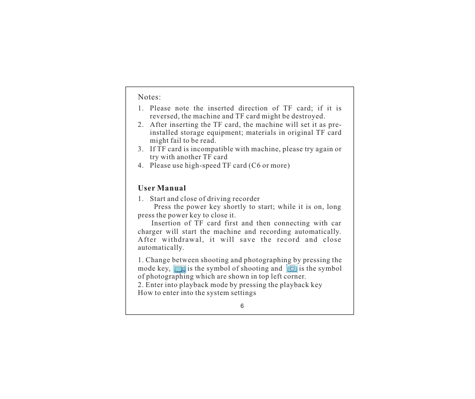 Flylink Full HD G-sensor GPS User Manual | Page 7 / 14