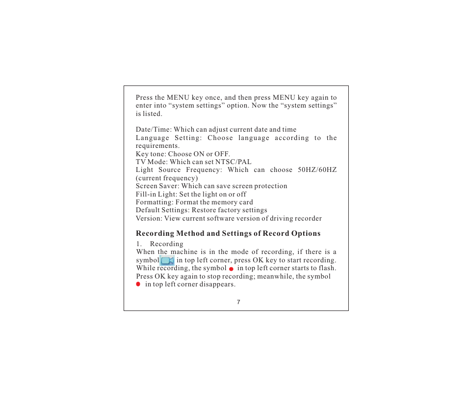 Flylink Full HD G-sensor GPS User Manual | Page 8 / 14