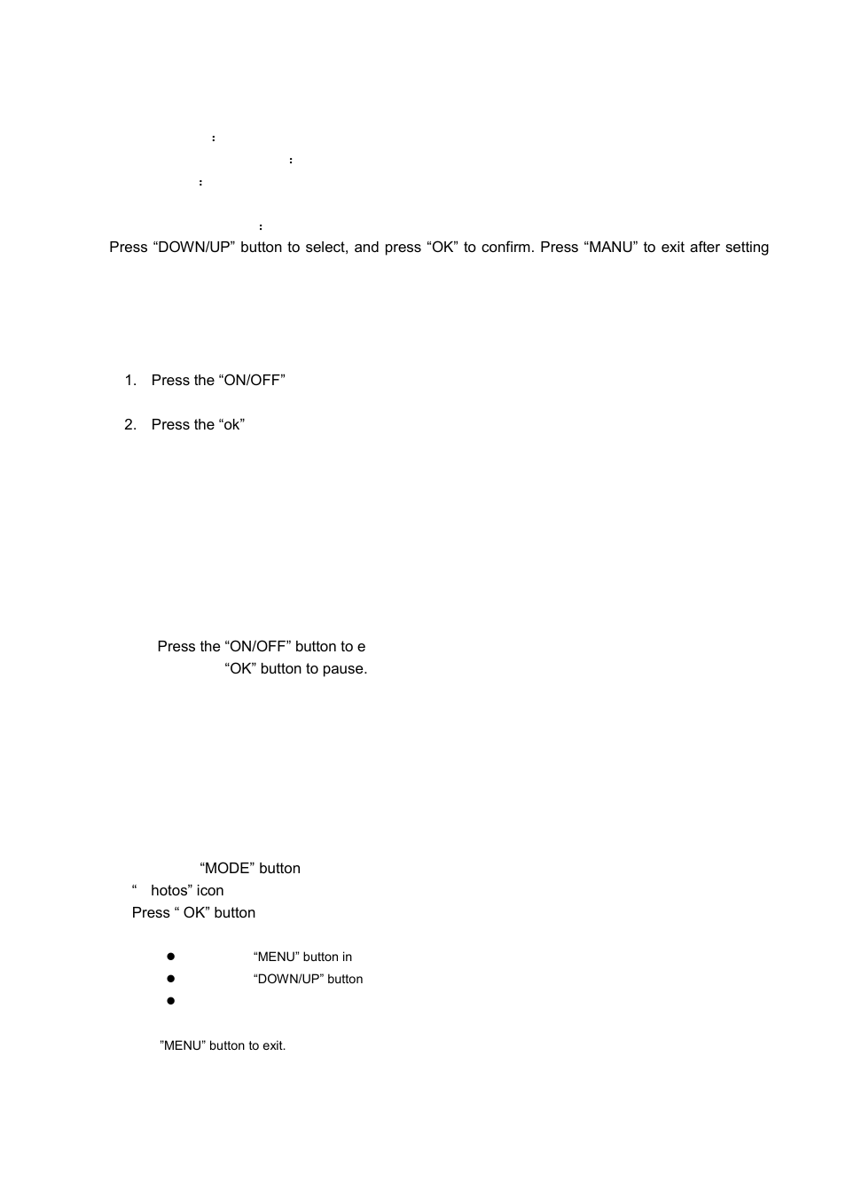 Operation | Flylink HD Webcam User Manual | Page 5 / 7