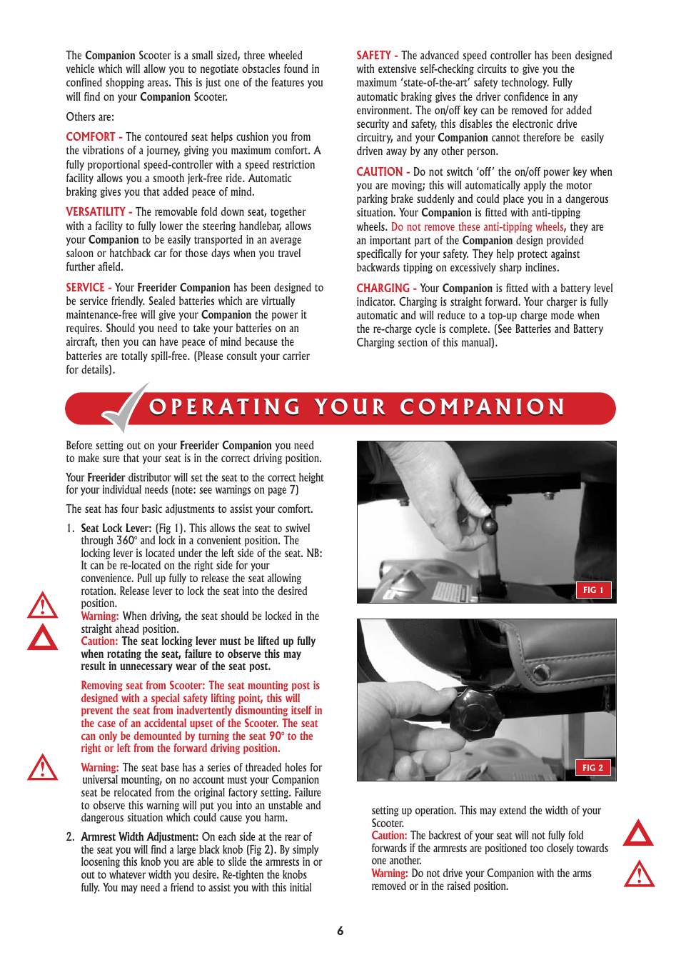 Freerider FR168-3A2/Companion User Manual | Page 6 / 40