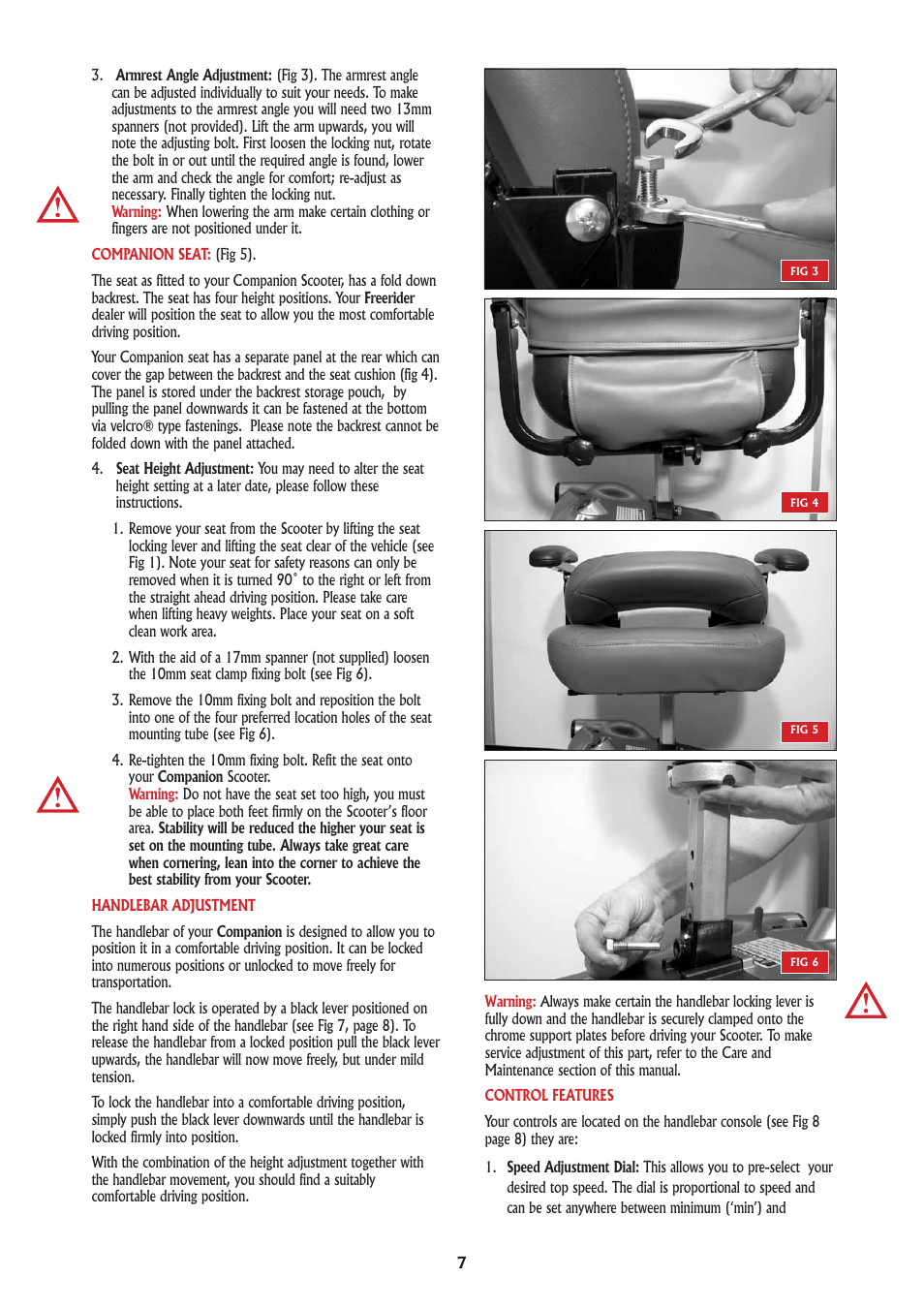 Freerider FR168-3A2/Companion User Manual | Page 7 / 40