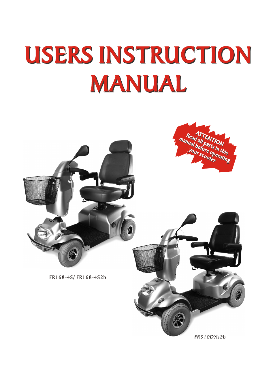 Freerider FR510DXs2b(D,Land Ranger S) User Manual | 44 pages