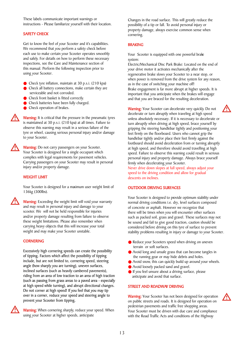 Freerider FR510DXs2b(D,Land Ranger S) User Manual | Page 13 / 44