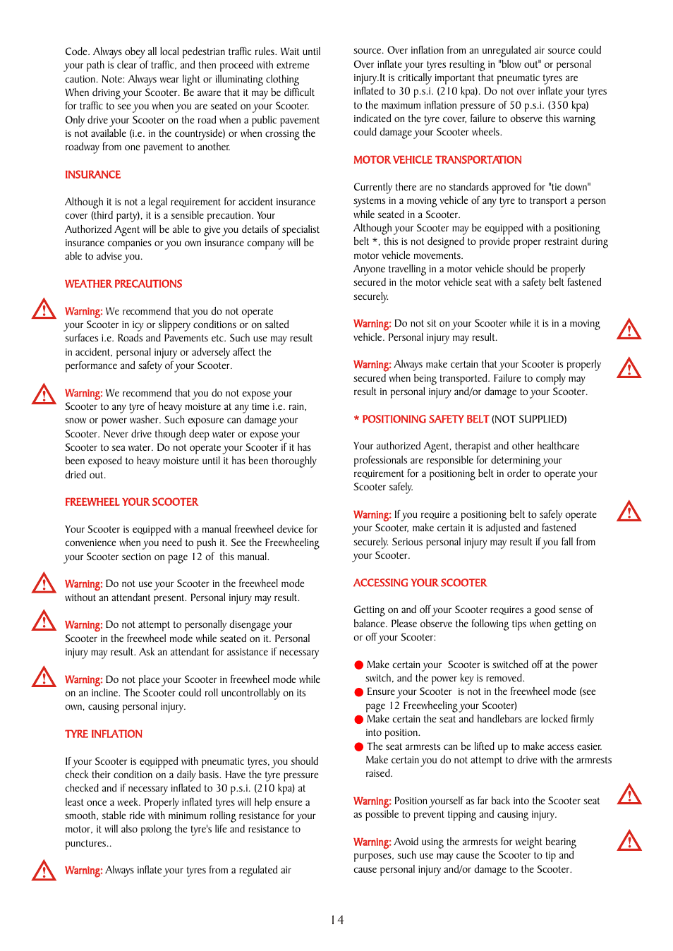 Freerider FR510DXs2b(D,Land Ranger S) User Manual | Page 14 / 44