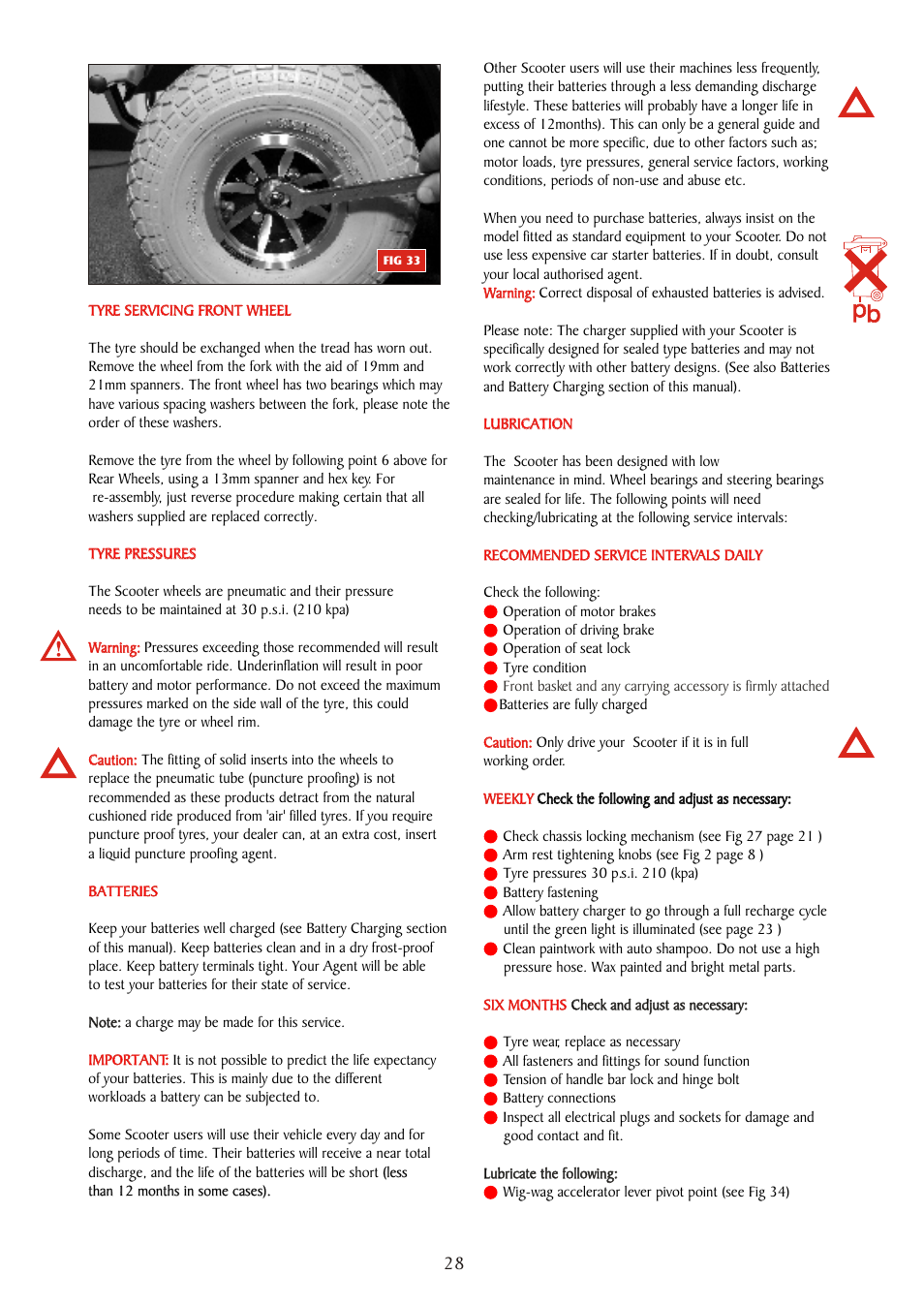 Freerider FR510DXs2b(D,Land Ranger S) User Manual | Page 28 / 44