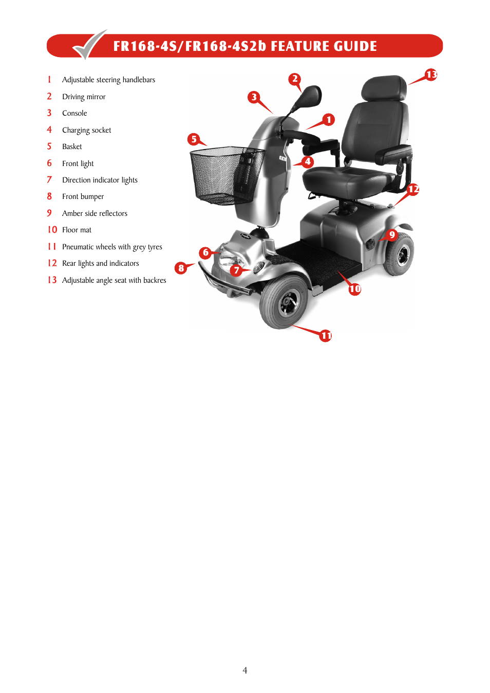 Freerider FR510DXs2b(D,Land Ranger S) User Manual | Page 4 / 44