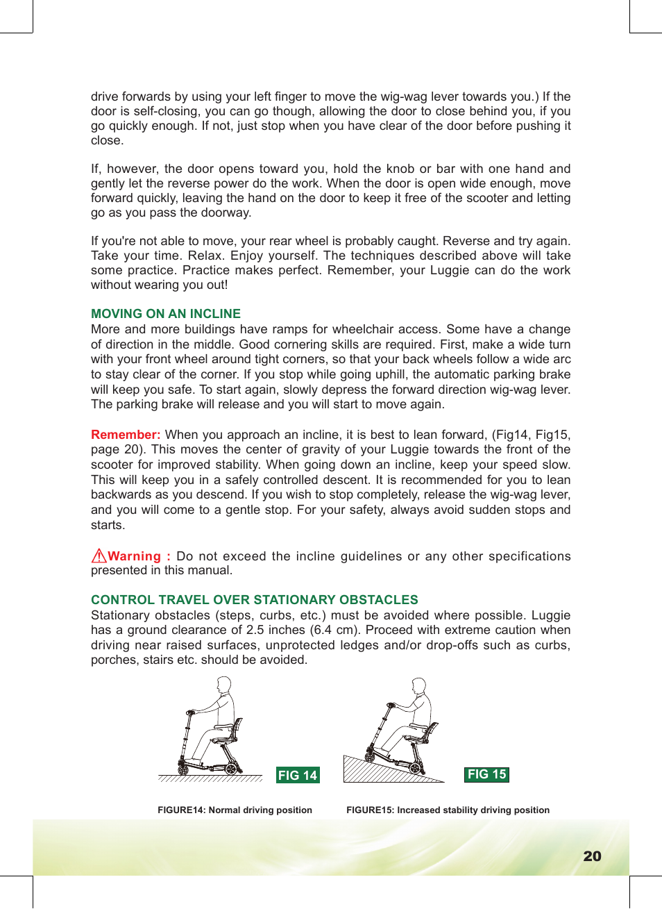 Freerider FR168-4IT/Luggie User Manual | Page 21 / 48
