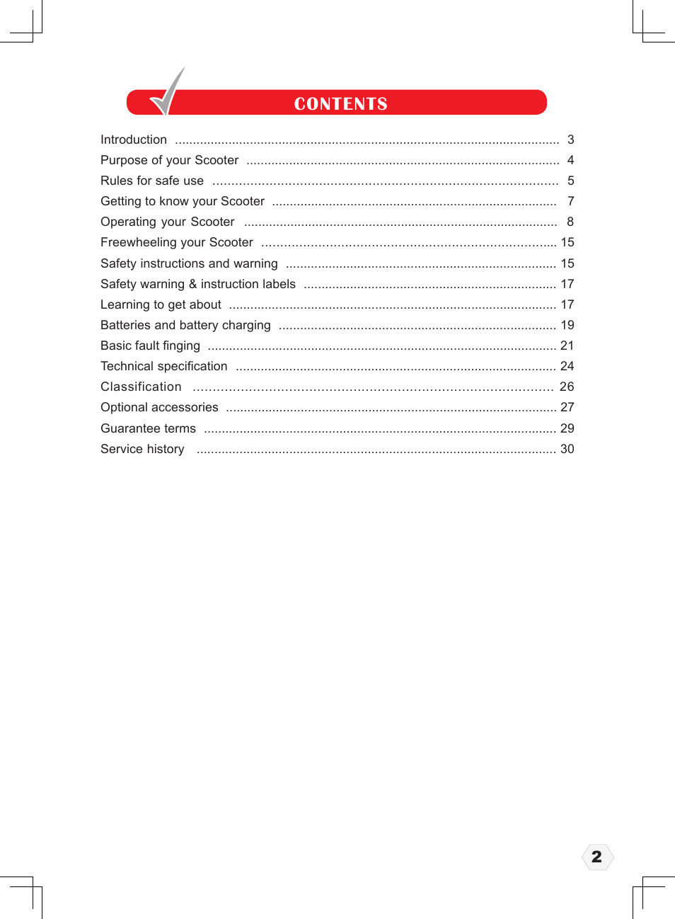 Freerider FR1 User Manual | Page 3 / 32