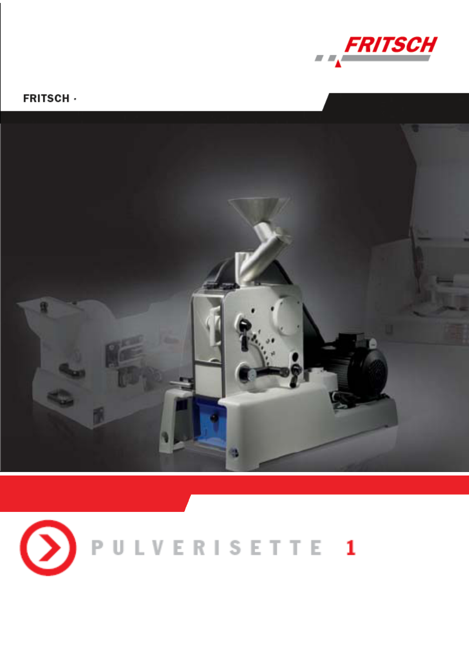 FRITSCH PULVERISETTE 1, Model I classic line User Manual | 36 pages