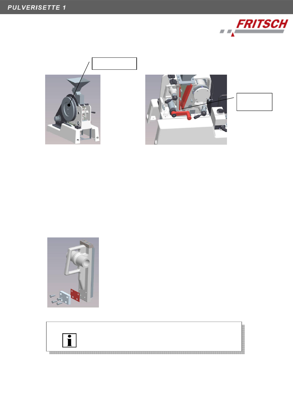 Checking the gap | FRITSCH PULVERISETTE 1, Model I classic line User Manual | Page 20 / 36