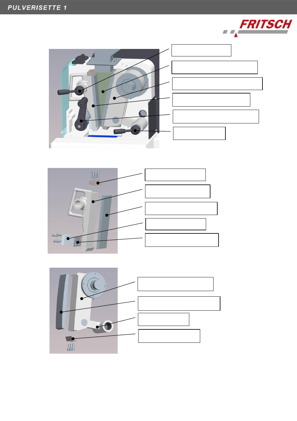 FRITSCH PULVERISETTE 1, Model I classic line User Manual | Page 7 / 36