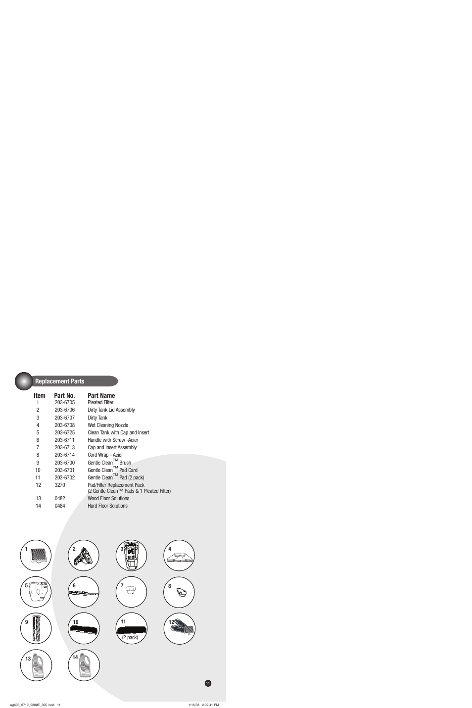 Bissell 5200 User Manual | Page 11 / 12