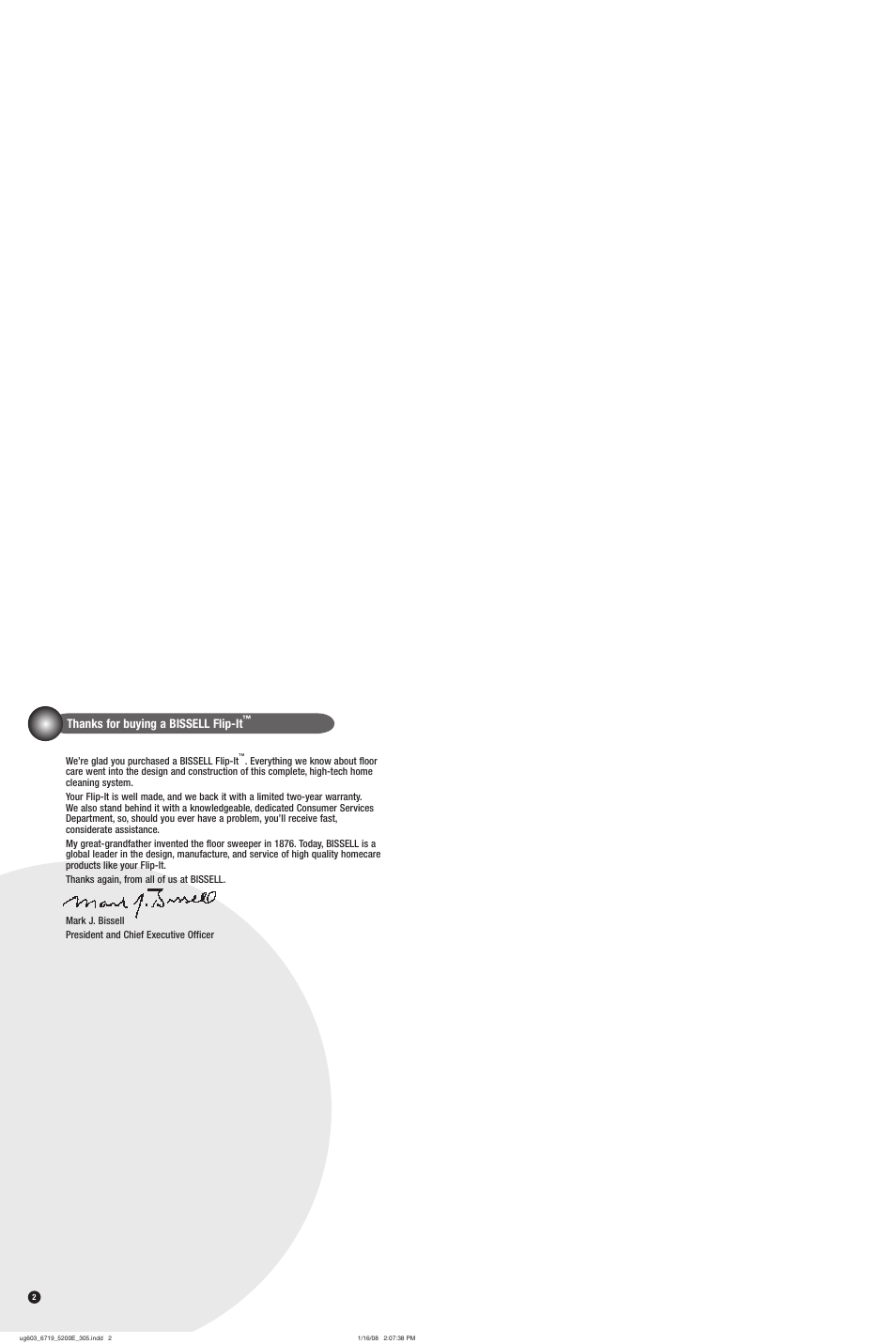 Bissell 5200 User Manual | Page 2 / 12