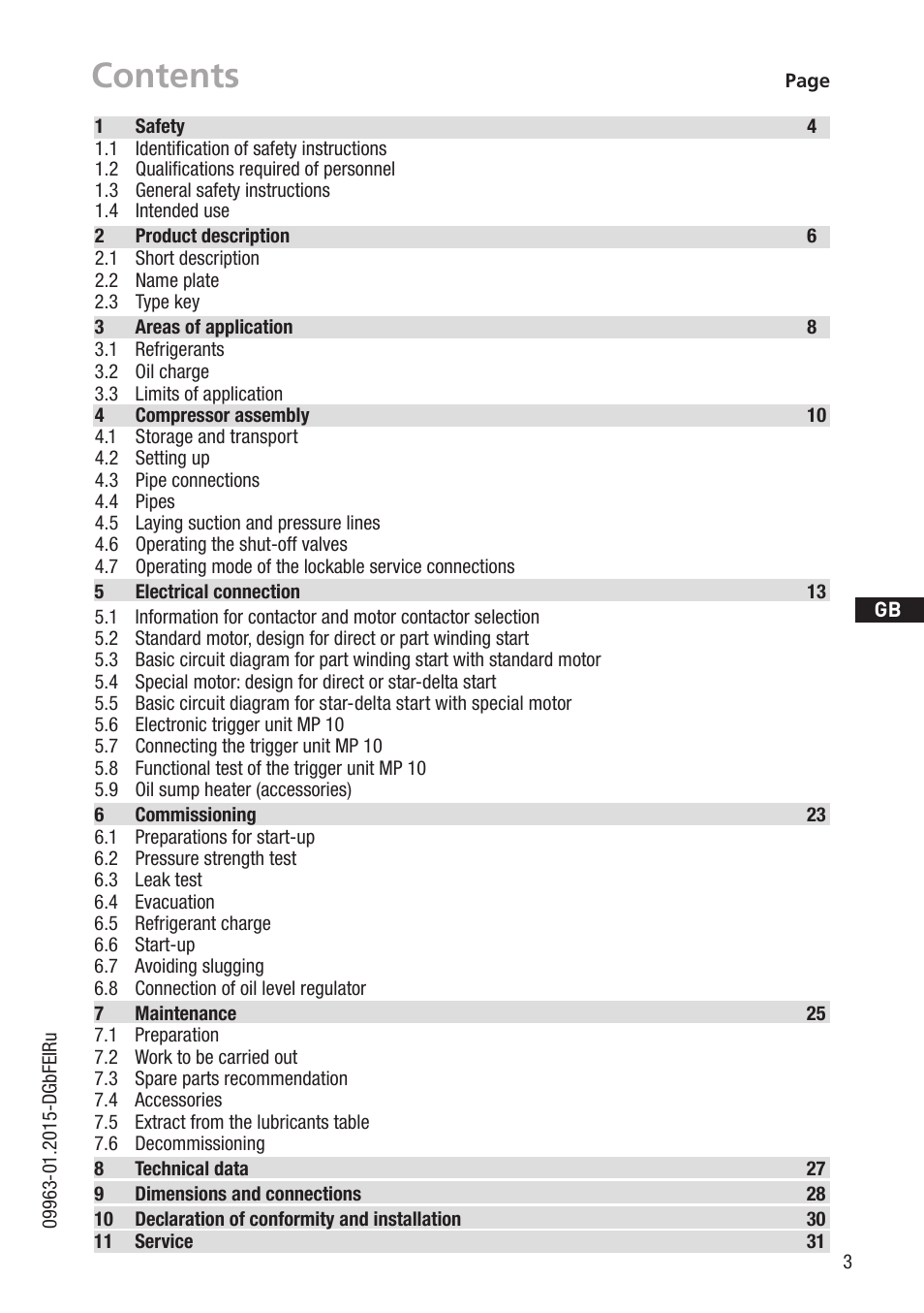 GEA Bock HG5 User Manual | Page 3 / 32