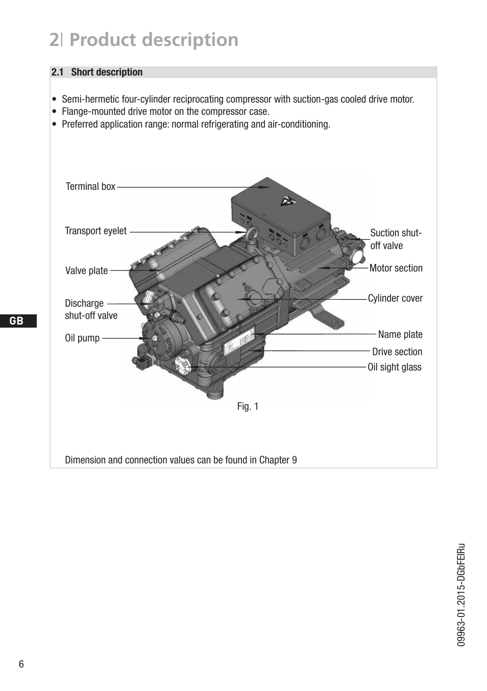 2 | product description | GEA Bock HG5 User Manual | Page 6 / 32