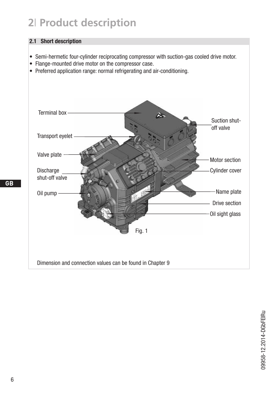 2 | product description | GEA Bock HG4 User Manual | Page 6 / 32