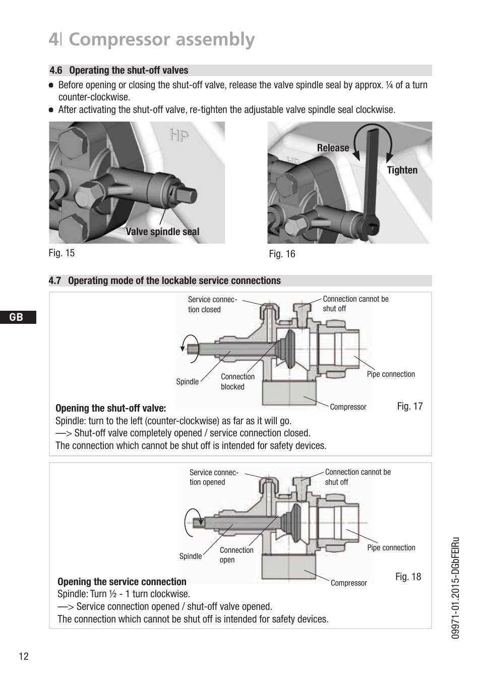 4 | compressor assembly | GEA Bock HG6 User Manual | Page 12 / 32