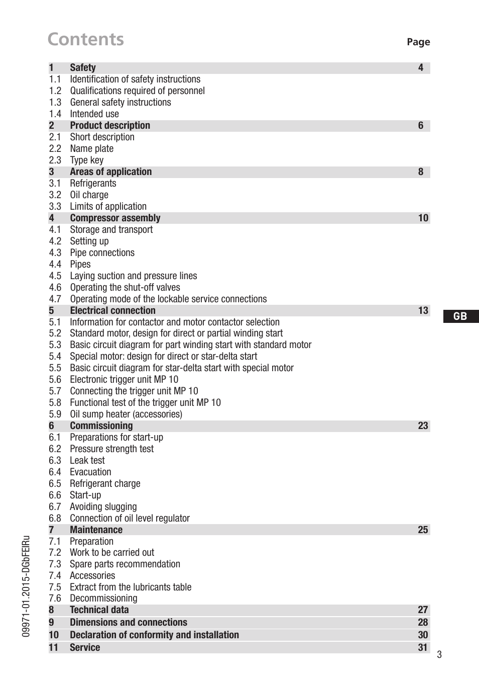 GEA Bock HG6 User Manual | Page 3 / 32