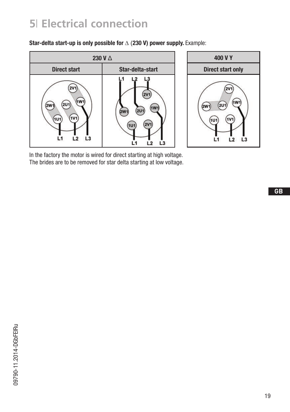 5 | electrical connection | GEA Bock HG8 User Manual | Page 19 / 38