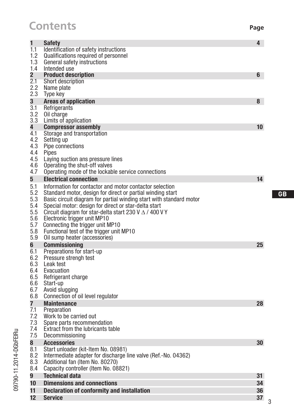 GEA Bock HG8 User Manual | Page 3 / 38