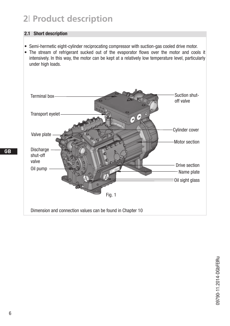 2 | product description | GEA Bock HG8 User Manual | Page 6 / 38