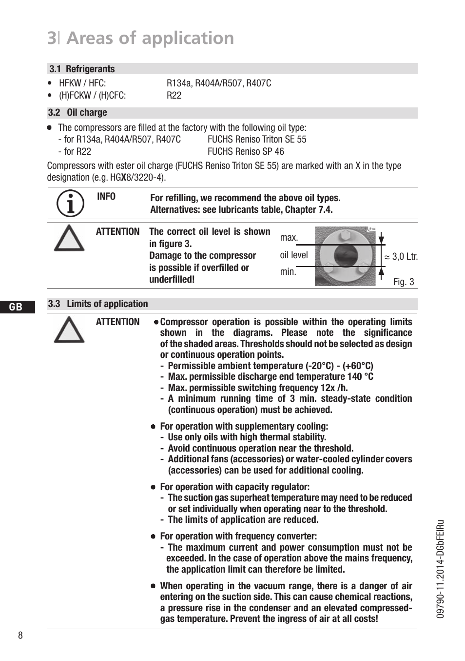 3 | areas of application | GEA Bock HG8 User Manual | Page 8 / 38