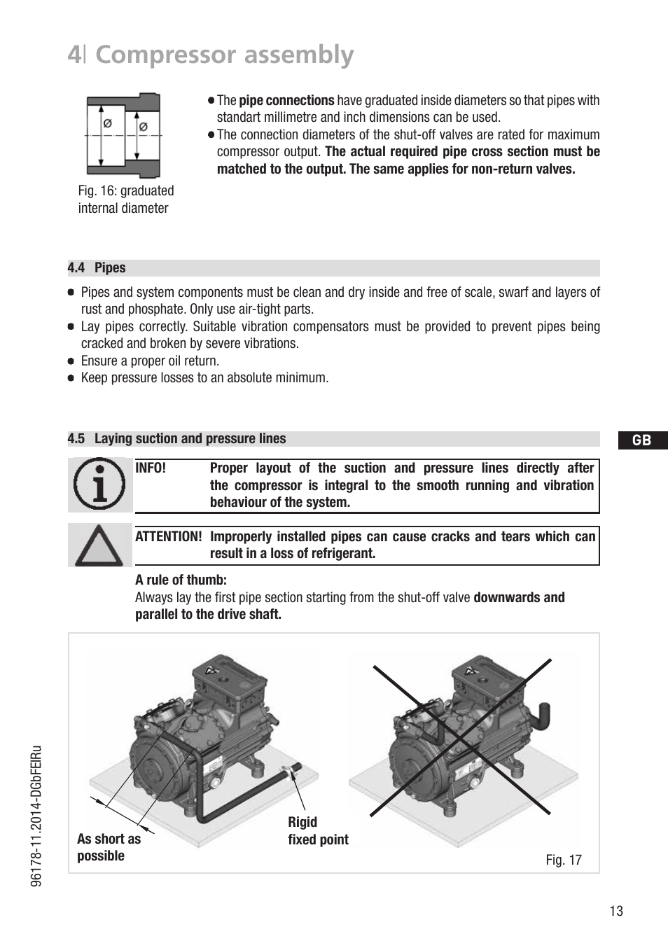 4 | compressor assembly | GEA Bock HG34e User Manual | Page 13 / 30