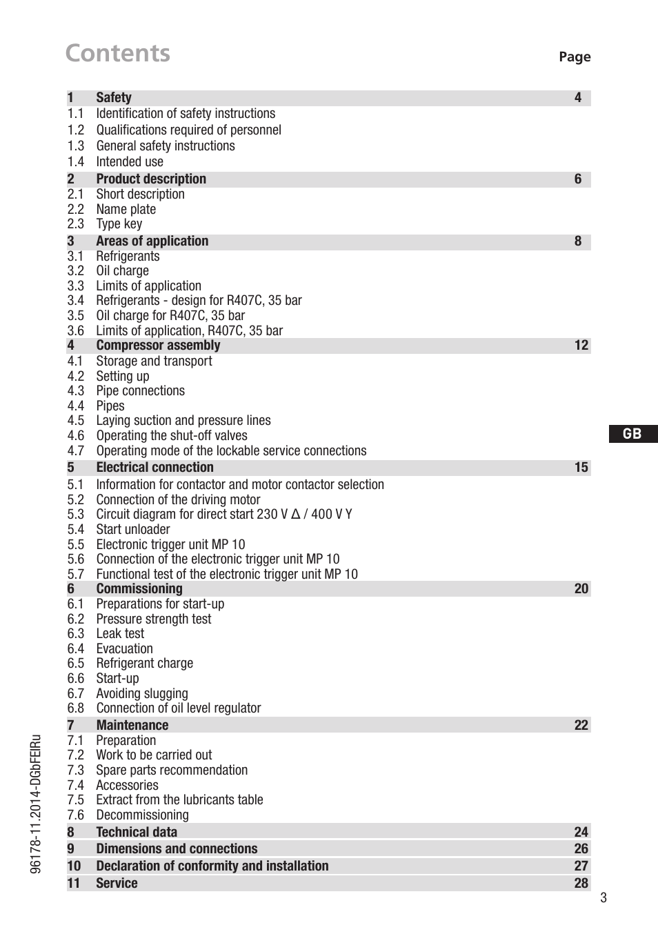 GEA Bock HG34e User Manual | Page 3 / 30